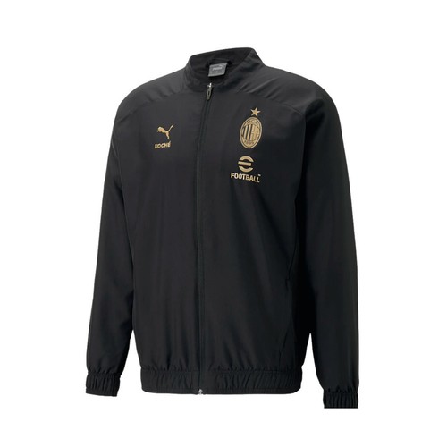 Chaqueta de Entrenamiento A C Milan x Koche Negra Pre-Partido Top 2022/23 Puma Nueva con Etiquetas S - Imagen 1 de 4