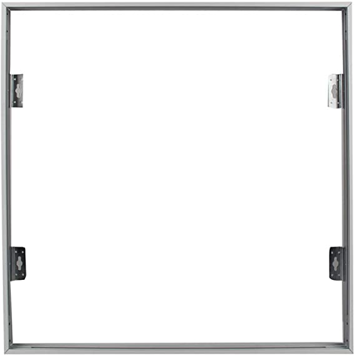 Custodia/Supporto in Metallo per Montaggio Esterno Pannelli LED, 60X60 Cm