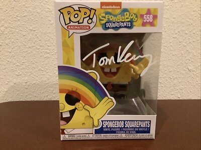 Tom Kenny Signed SpongeBob Squarepants #558 Funko Pop With COA