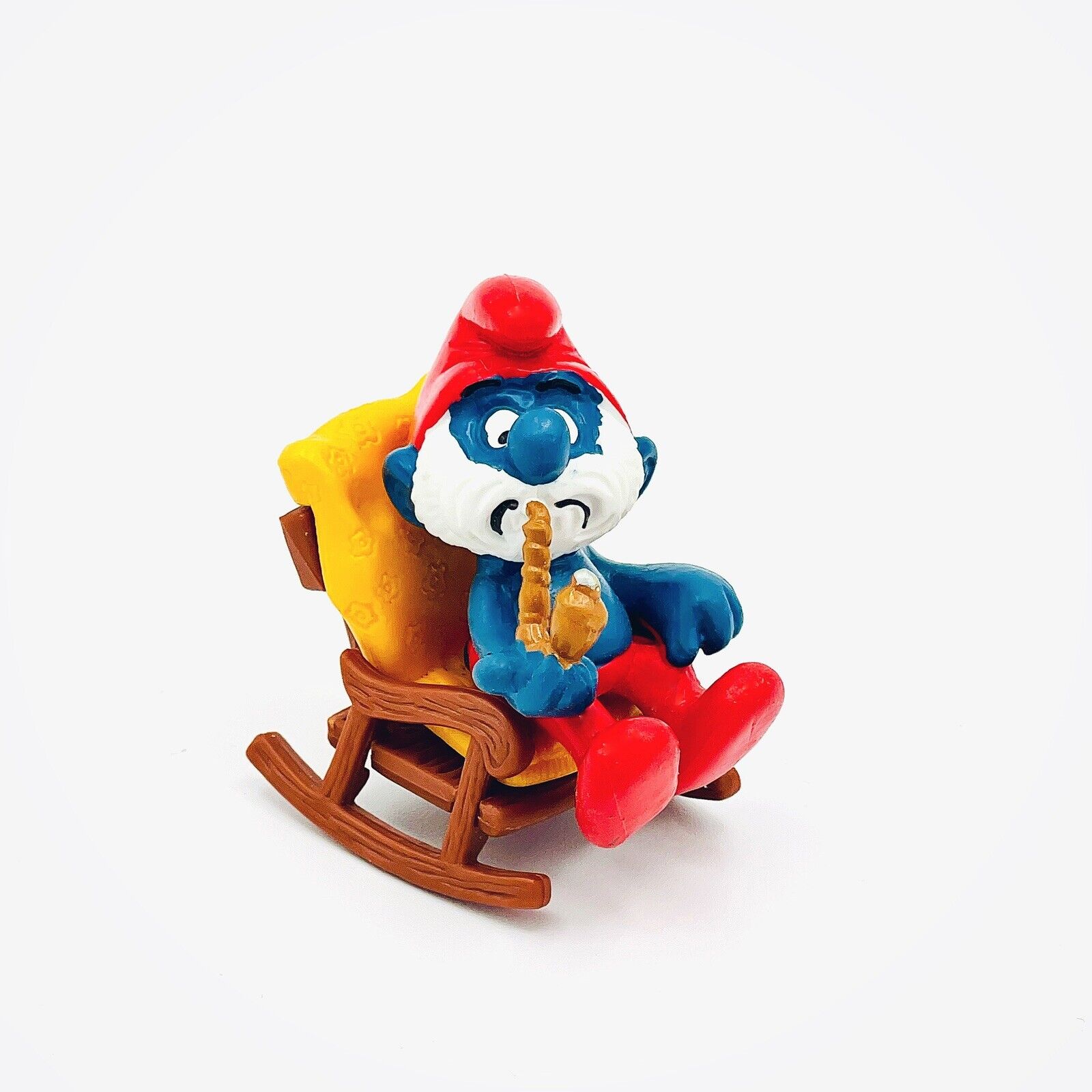 Smurfs Vintage 1984 Collectible Smurfing in the Air Read-along