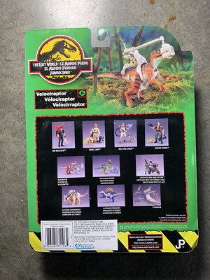 Jurassic Park JP06 Lost World Site B Raptor Velociraptor w