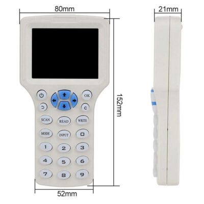10 Frequency Copy Encrypted NFC Smart Card RFID Copier ID/IC Reader Writer