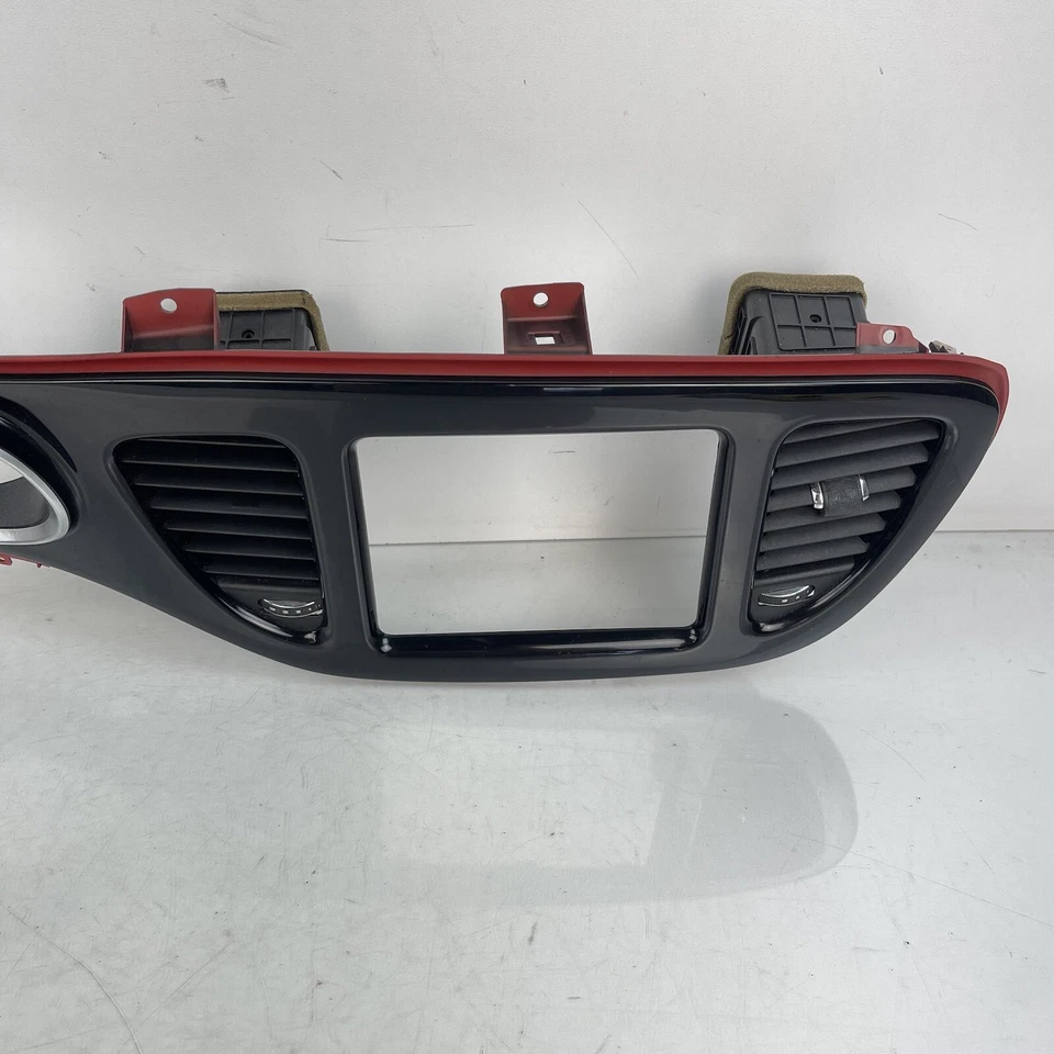 Dodge Dart Dash Speedo 2013-2016 racimo radio bisel rojo negro Foto 4 de 4