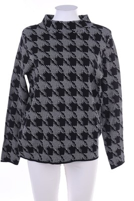 GERRY WEBER Pullover Strick Hahnentritt D 38 schwarz-weiß NEU