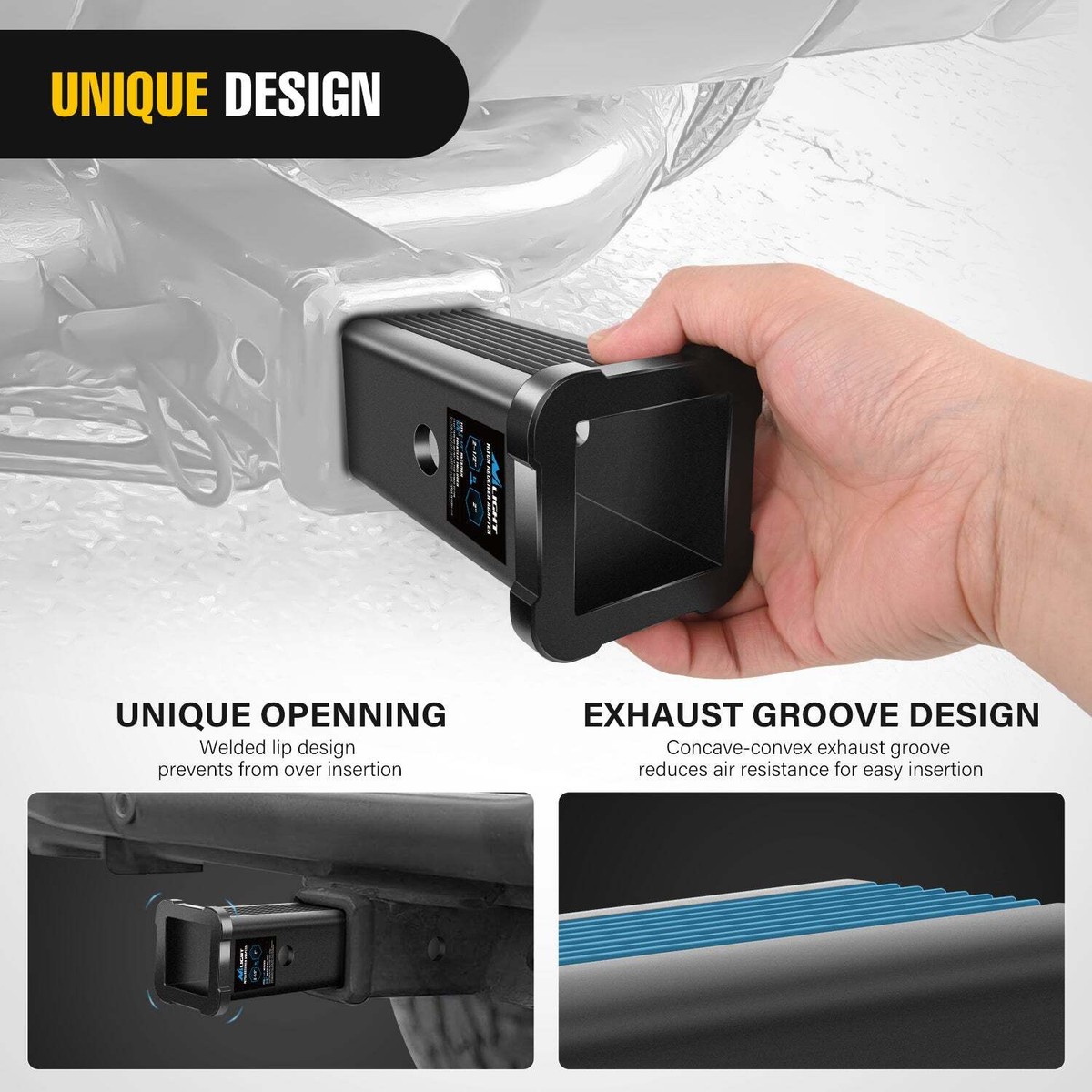 Nilight 3 In 1 ATV UTV Multi Hitch Mount With 2 Inch Ball Hitch Rated - Foto 9