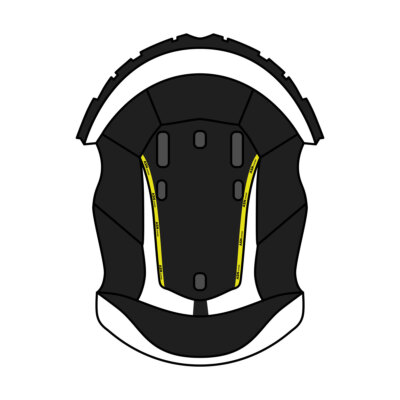 Innenhelm Helm Airoh Aviator ACE Größe S