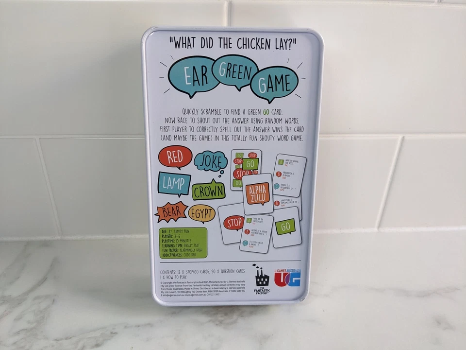 Alpha Zulu Word Card Game NEW Family Fun Strategy Educational - Image 2 of 3