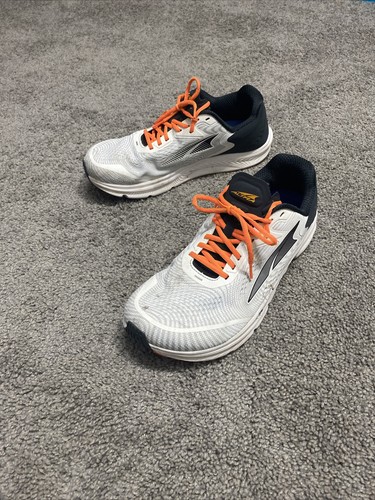 orange workout shoes