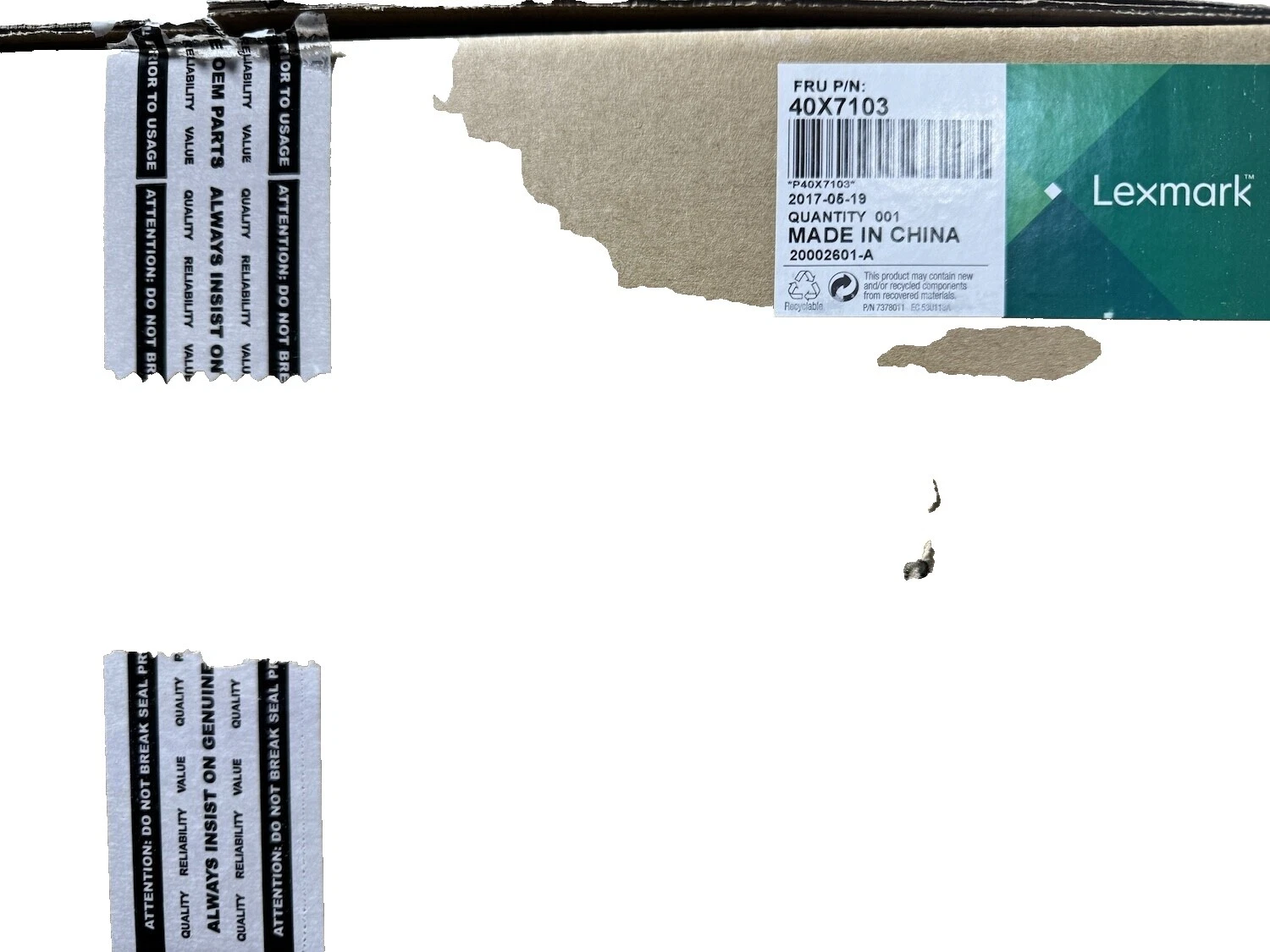 Impressora Lexmark alimentadores para HP