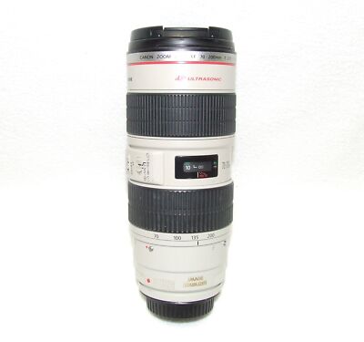 レンズ(ズーム) Canon EF 70-200mm 1:2.8 L ULTRASONIC Canon Ultrasonic Zoom EF 70 - 200mm 1:2.8 | eBay