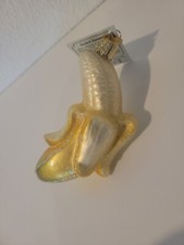 Old World Christmas Peeled Banana Ornament New w/tag And Box