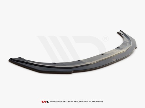 Per Mini Cooper S F56 JCW Splitter Diffusore Anteriore Maxton Design Lucido Nero ABS - Foto 4 di 4