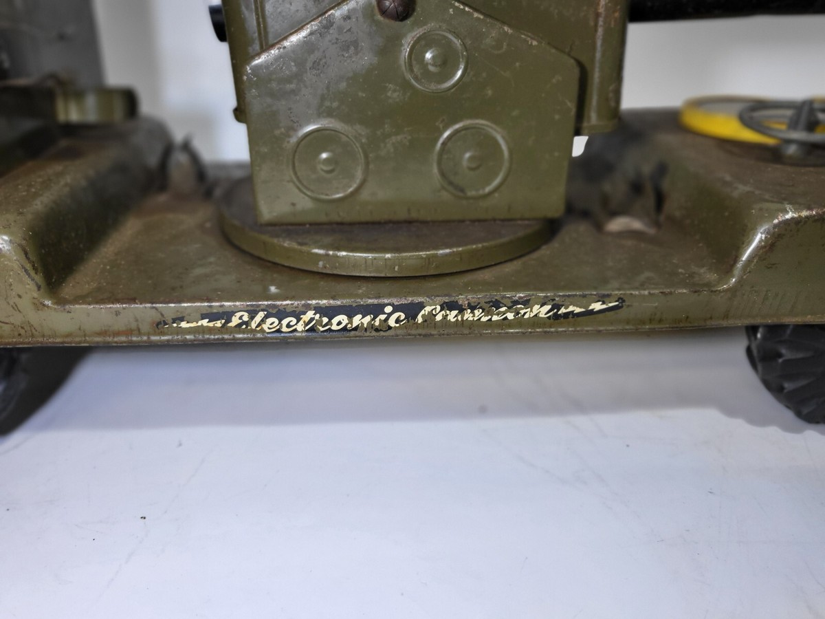 Vintage 1950s Nylint Toys Electronic Missile Launcher Pressed