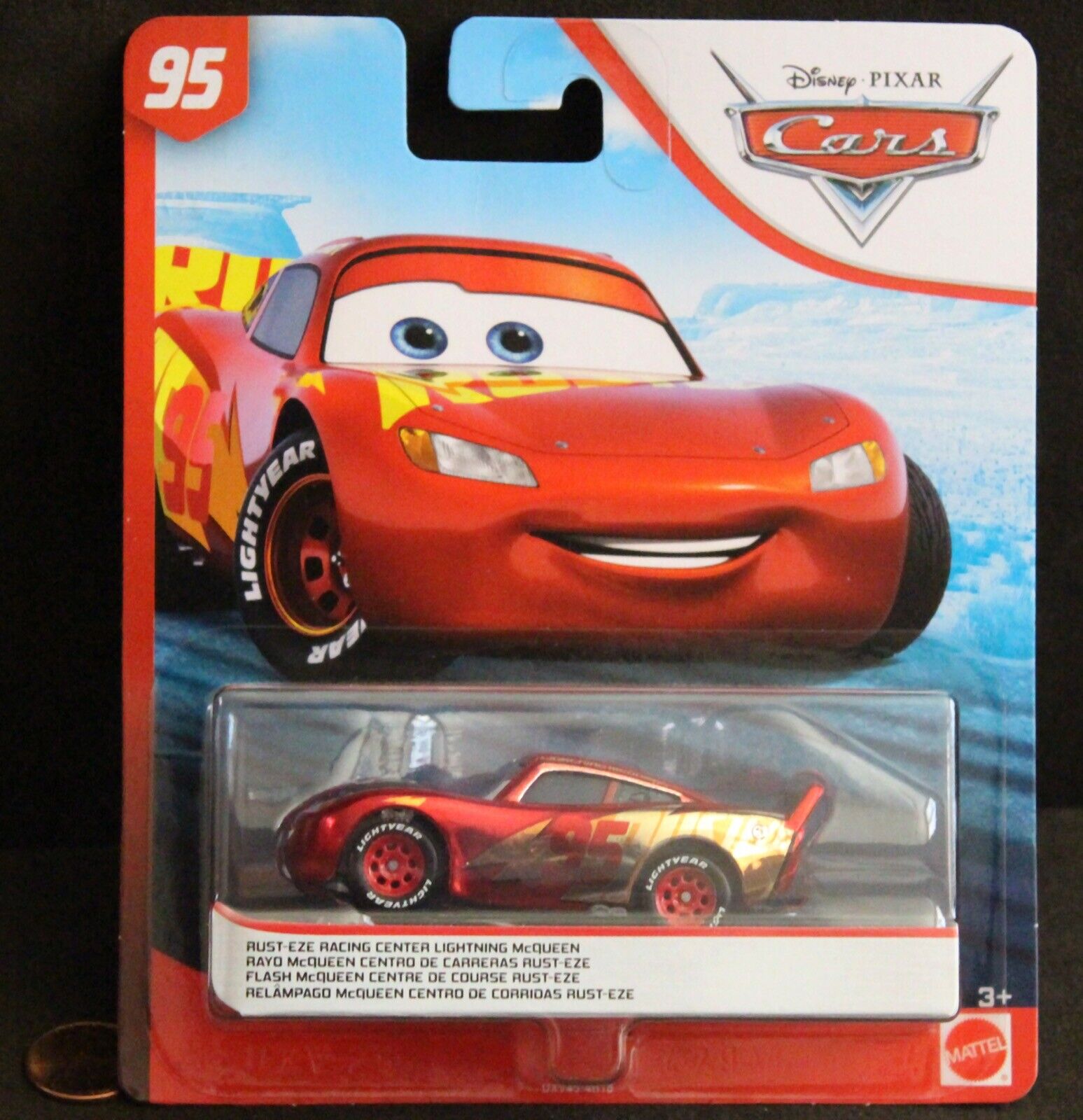 Best Buy: Mattel Disney-Pixar Cars 3: Tech Touch Lightning McQueen Vehicle  Red FBP12