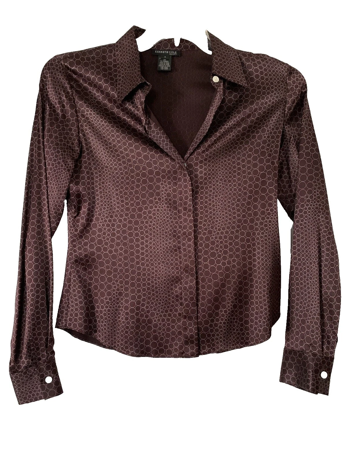 Camisas de negocios de seda Kenneth Cole para Mujeres