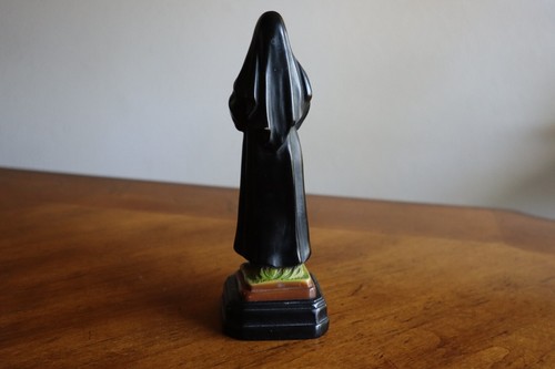 "Estatua de colección de Santa Rita de Cascia figura religiosa santa 6,8"" cruz de monja católica" - Imagen 5 de 10