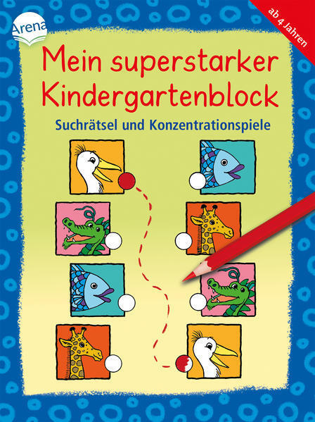 Thumbnail - Mein Superstarker Kindergartenblock. Suchrätsel Und