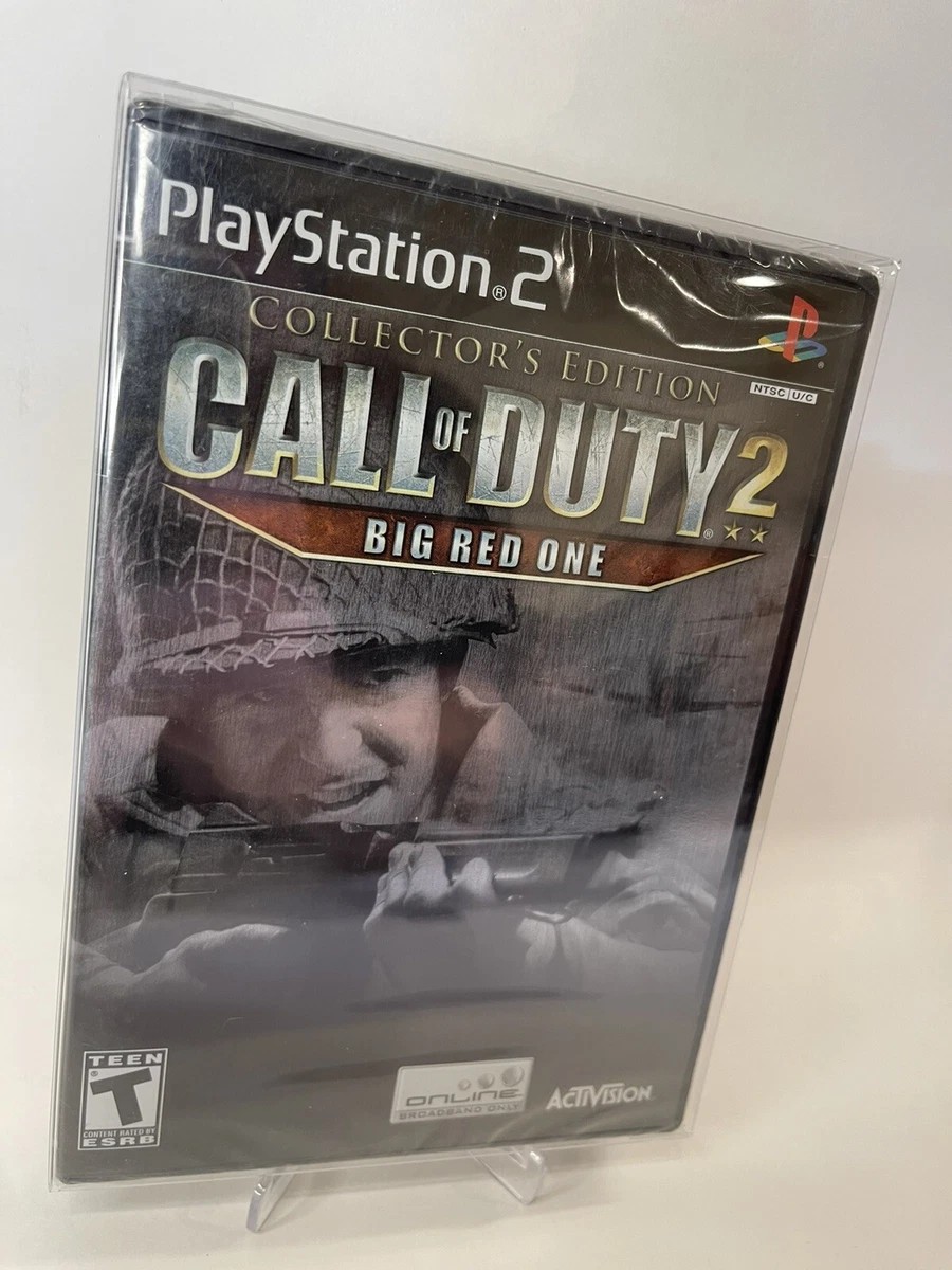 Call of duty 2 hotsell big red one collector's edition