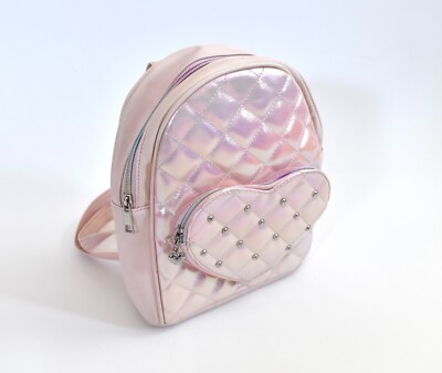juniors mini backpack Everest 10452 Backpack, 13", Hot Pink With multiple pockets Girls Junior Kids OMG Accessories