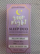 HOME & BODY COMPANY Sleep Duo Good Night French Lavender Pillow Spray & Body Oil