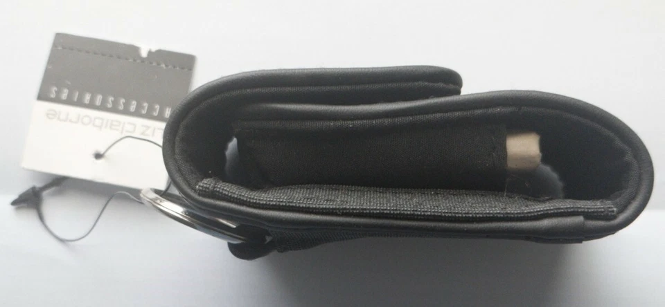 Liz Claiborne Estuche Lápiz Labial Plegado Negro con Espejo, Nuevo con Etiquetas Foto 4 de 4