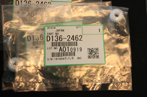 3X Genuine OEM Ricoh D136-2462 (D1362462) Left 19Z Idler Gear C8002SP C6502SP AA - Picture 2 of 4