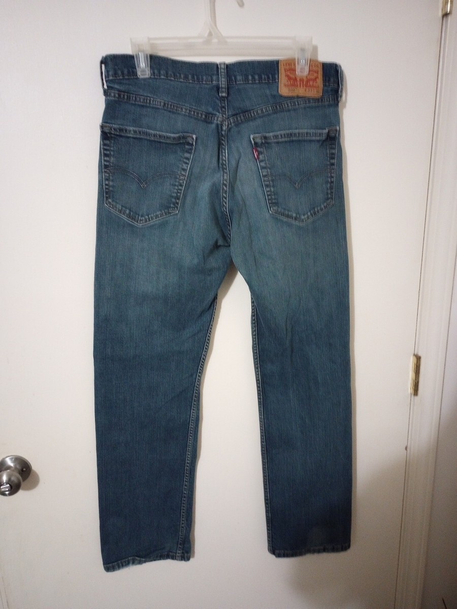 Levi's Original Riveted Men's Jeans 505 W33 L31 | eBay