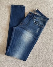 Image of Tommy Hilfiger Mens Steve Jeans Slim Leg, Tapered - 30 Waist / 34 Leg *NEW*