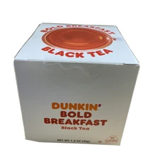 Dunkin Donuts Bold Breakfast Black Tea With 15 tea bags
