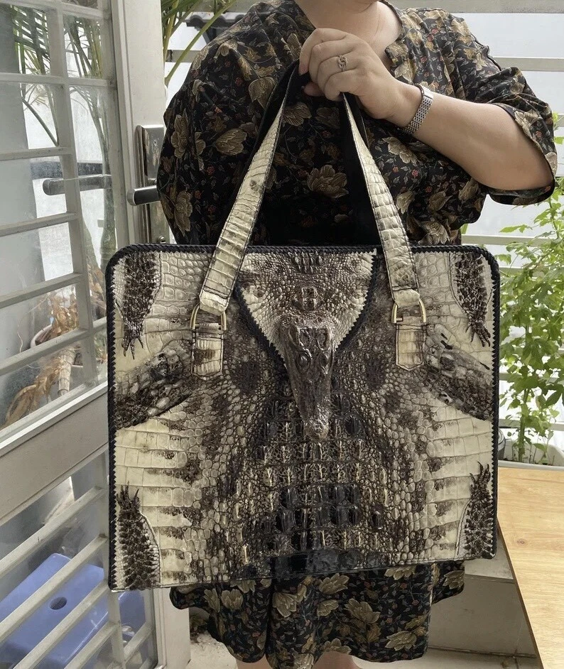 Genuine crocodile cheap skin handbags