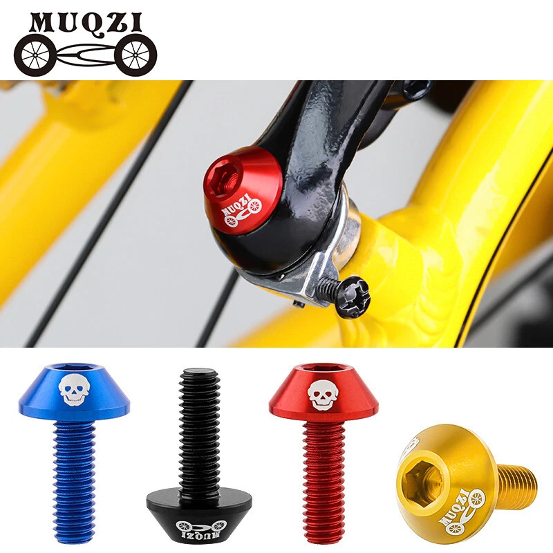 Tornillo ajustador de pinza de freno para bicicleta de carretera MTB 4 piezas Foto 2 de 4