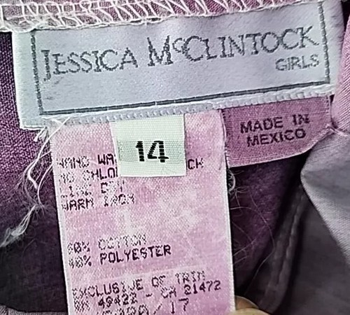 Jessica McClintock Dress Girls Size 14 Tie Dyed Costume Halloween Horror Costume - Picture 13 of 21