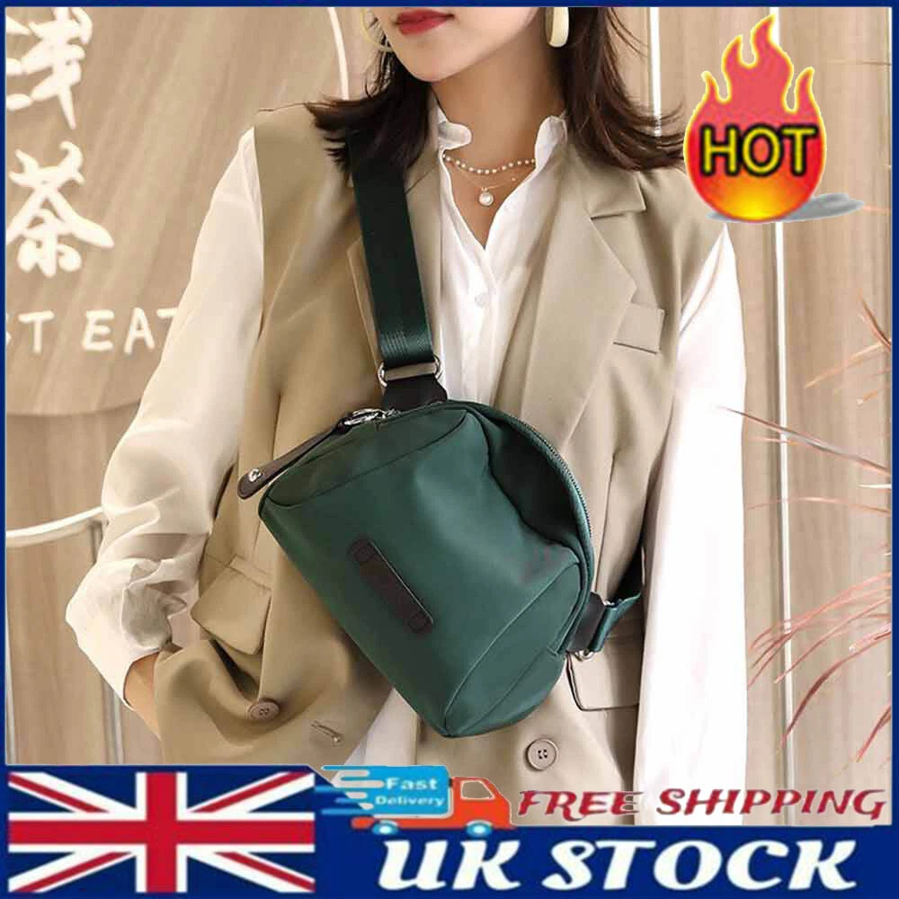 Small Shoulder Bags Women Ladys Nylon Wide Strap Bag Waterproof