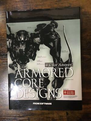 Bone digital ARMORED CORE DESIGNS 4 & for Answer GAME ART BOOK | eBay