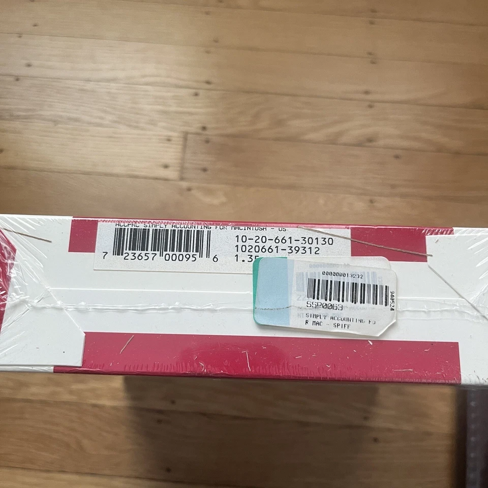 ACCPAC Simply Accounting for Macintosh Mac Apple Computer Associates 1991 SEALED - Image 2 of 3