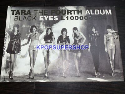 T-ARA The Fourth Album Black Eyes CD Great Rare OOP 4th Photobook