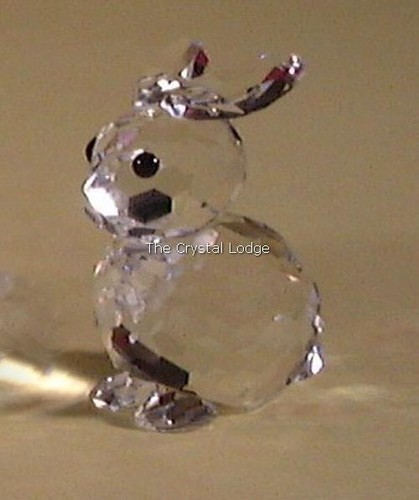 SWAROVSKI CRYSTAL RABBIT MINI SITTING 