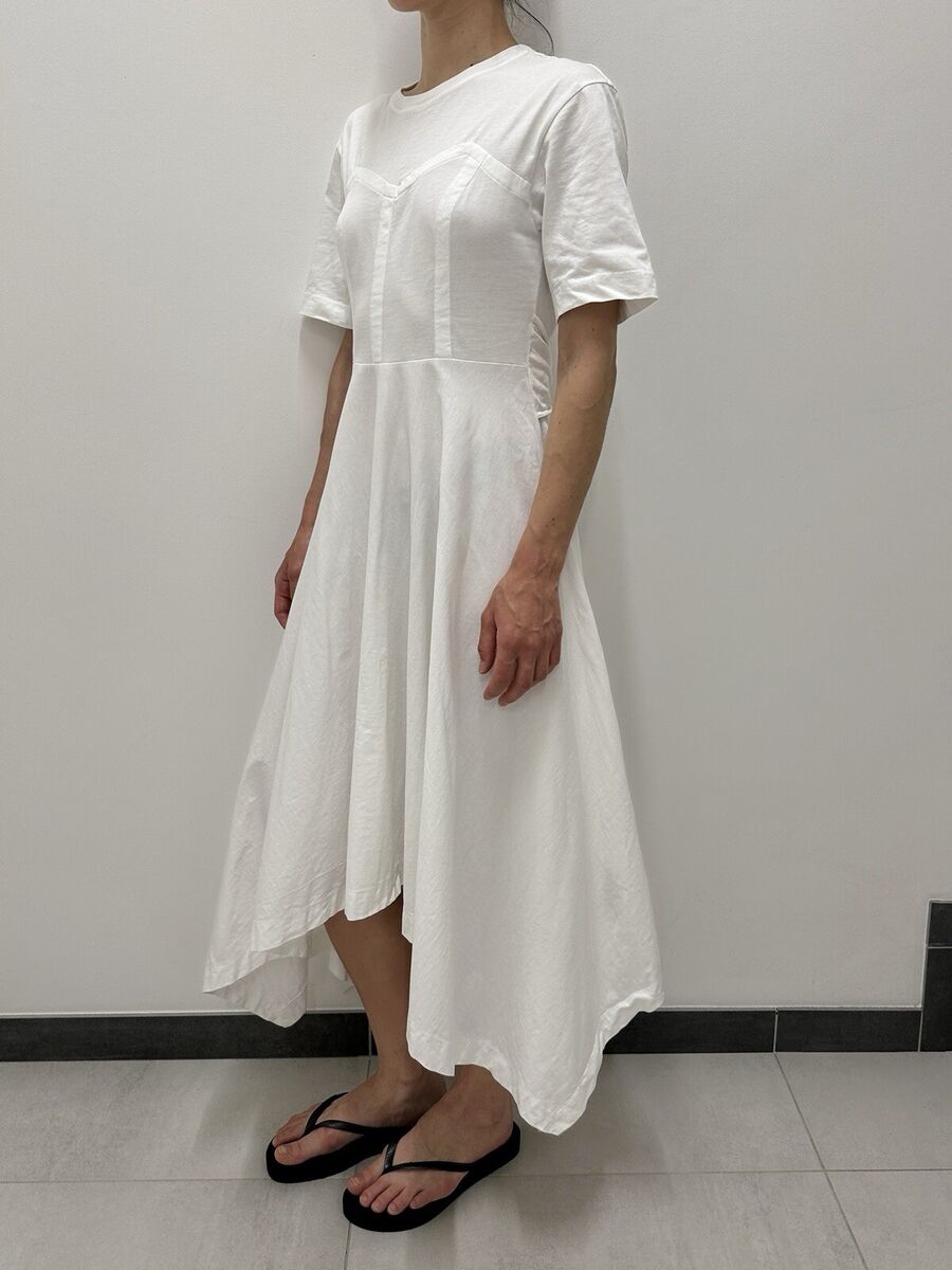 Sandro Kyllian White Cotton Assymetric Dress Size 36 | eBay Sandro Kyllian White Cotton Assymetric Dress Size 36 | eBay