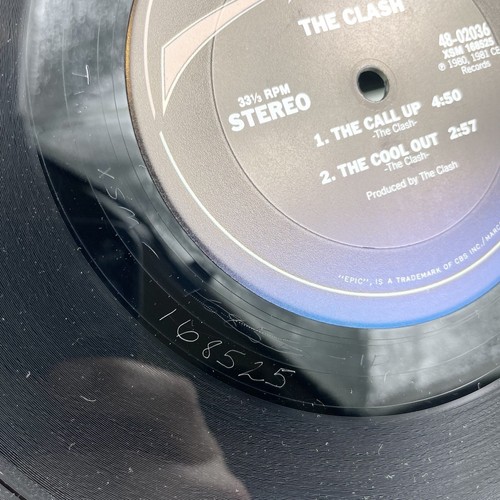 The Clash - The Call Up / The Magnificent Seven Vinyl NM Single 1981 - 48-02036 - Picture 9 of 15