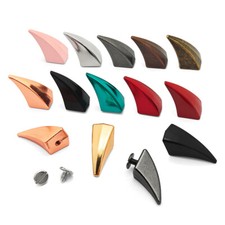 Metal Rivets Horn Tusk Studs Cone Spikes Rivets for Leather Bag Clothing Decor