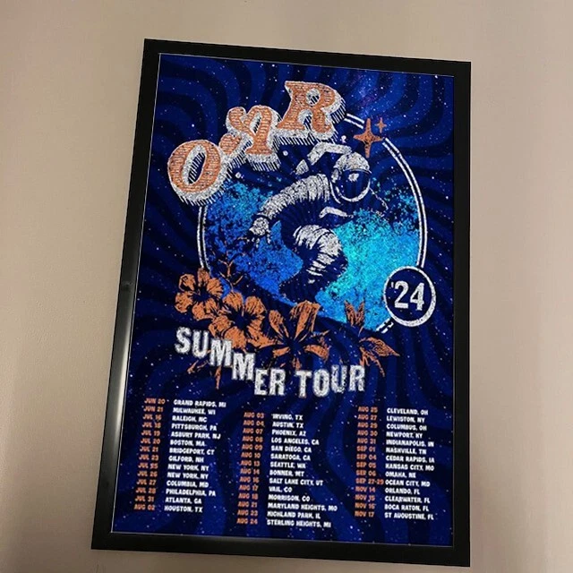 OAR Summer Fall Tour 2024 Poster