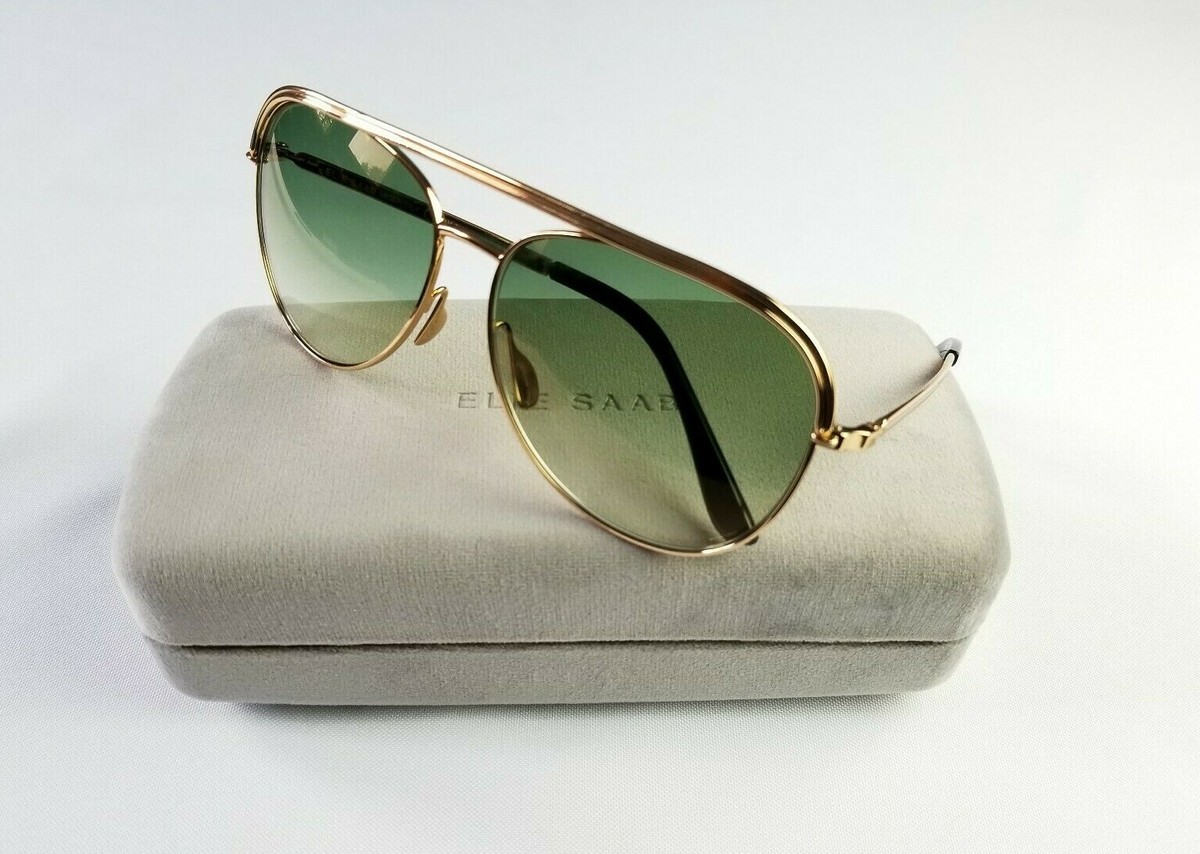 Elie Saab Sunglasses Havanna Original with case(NEW) Elie Saab Demo Oval Ladies Eyeglasses ES 049 0FT3 52  main image 4