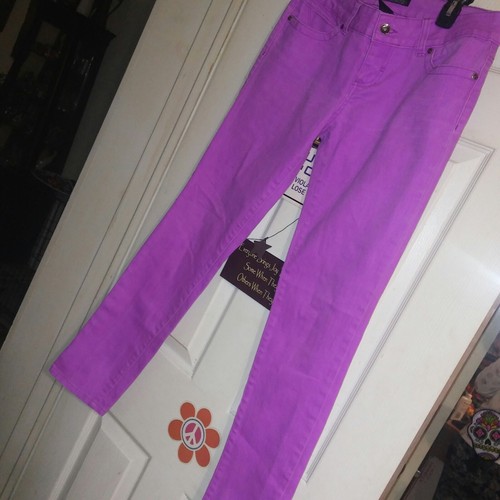 Juniors ZD Premium Bright Purple Jeans 