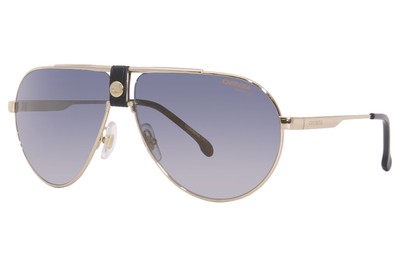 Carrera 1033/S 2M21V Sunglasses Men's Black/Gold/Blue Gradient Gold Mirror 63mm