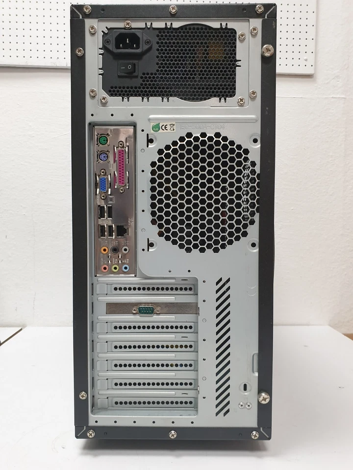 Windows XP Gaming PC Computer Für Maschinen COM LPT AMD 250GB 4GB DVD-Brenner - Bild 3 von 4