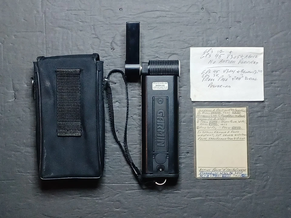 GARMIN MARINE GPS 45 PERSONAL NAVIGATOR - MOBILE HIKING BIKING GEOCACHING - Image 2 of 4