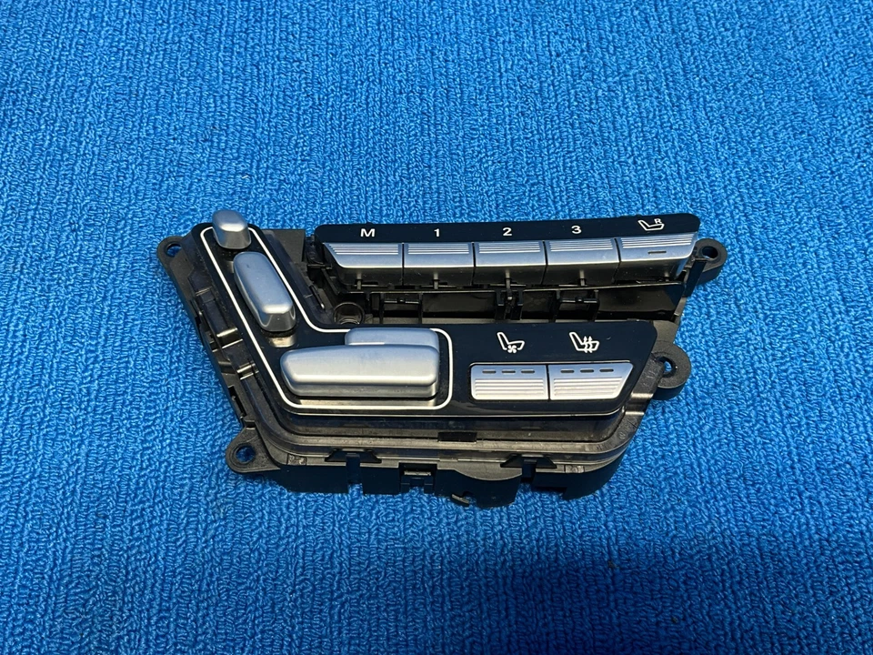 Interruptor de memoria de control del asiento del conductor delantero izquierdo mercedes w221 s550 2007-2014 OEM Foto 2 de 4