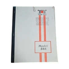 Ten-Tec Ten Tec Model 544 Owner's Manual Original 