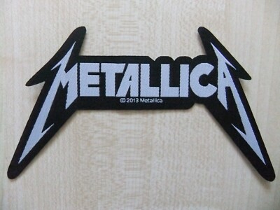 Metallica Logo2 Aufnäher Patch Helloween Corey Taylor Def Leppard Damageplan
