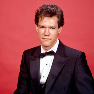 Portrait Of Musician Randy Travis 1988 1988 Television Old Photo
